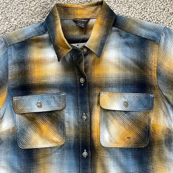 EDDIE BAUER Firelight Flannel Shirt NWT Size XS - Picture 12 of 13